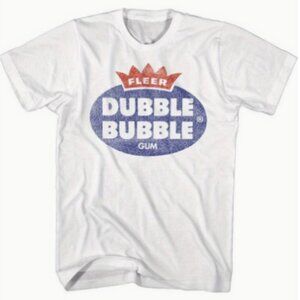 NEW BOUTIQUE RETRO DUBBLE BUBBLE GUM GRAPHIC TEE